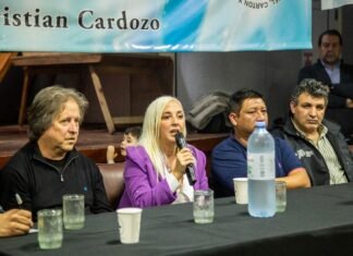 Lanzamiento del Frente Sindical Eva Perón en Lanús