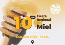 Llega la 10° Fiesta de la Miel a San Vicente