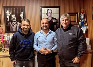 Lucas Abd se reunió con el “Tano” Vanati