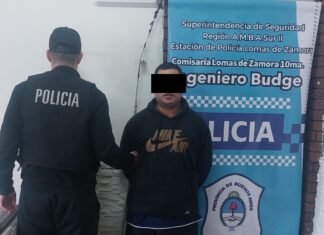 Detienen a homicida: crimen esclarecido en Ingeniero Budge