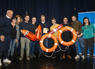 Histórico: egresó la primera promoción de guardavidas formados en Almirante Brown