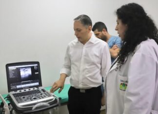 El Municipio de Echeverría adquirió un nuevo ecógrafo para el Hospital Santamarina de Monte Grande
