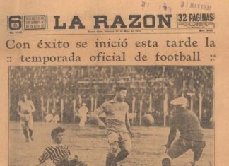 Aniversario del primer torneo profesional: de profesión, futbolista