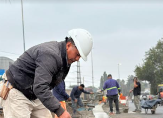 La renovación de la Ruta 4 -Camino de Cintura- avanza por Claypole y se acerca a Solano