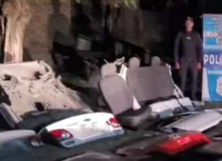 El Jagüel: tres detenidos tras allanamiento en un desarmadero