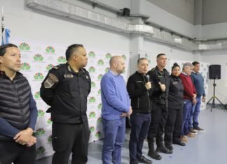 Fernando Gray puso en funciones a 200 oficiales de la FBA, una nueva fuerza especial de seguridad que comienza a operar en el distrito