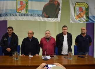 Encuentro de Frentes Sindicales y dirigentes del PJ en Lomas de Zamora