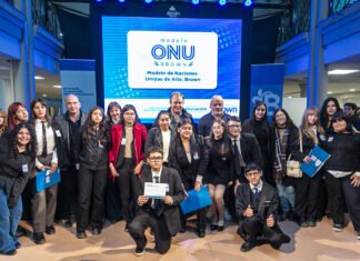 Cascallares acompañó a 820 estudiantes que participaron del «Proyecto ONU 2024»