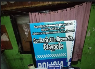 La Policía Bonaerense desbarató un búnker de droga en Claypole