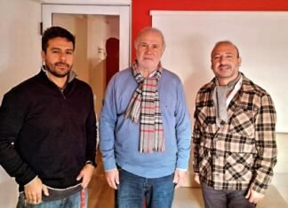 Lucas Abd y Flavio Bonanno se reunieron con Baldomero «Cacho» Álvarez