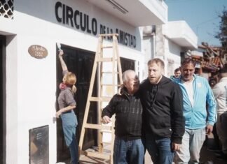 Otermín participó de las jornadas de comunidad de Parque Barón