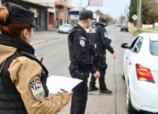 Operativos de seguridad de la FBA en Luis Guillón y Monte Grande