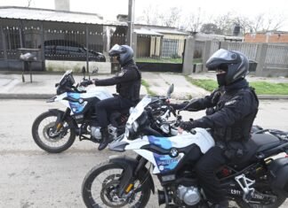 La FBA realizó operativos de seguridad en Monte Grande y Monte Grande Sur