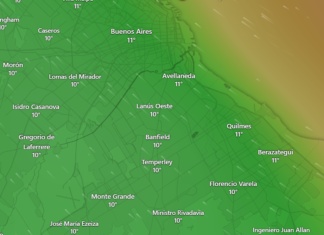 Fuertes ráfagas, truenos y abundante lluvia en el AMBA: seguí la evolución de la tormenta de Santa Rosa en vivo