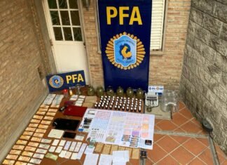 «Las Encinas» de Claypole: la PFA secuestro una gran cantidad de drogas de diseño