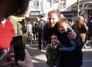 Otermín participó de los festejos por los 151 años de Banfield