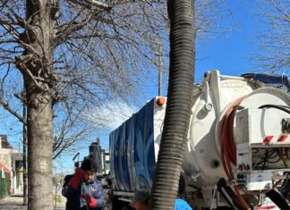 Antes de la llegada de Santa Rosa, el Municipio de Brown profundiza los operativos de limpieza y desobstrucción de sumideros