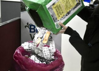 Cuidado del ambiente: el Municipio de Brown lanzó una campaña para recolectar miles de blísteres de medicamentos