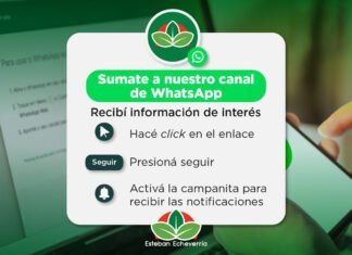 El Municipio de Esteban Echeverría cuenta con canal oficial de WhatsApp