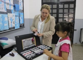 El Municipio avanzó con el Programa EcheVERría en escuelas primarias de Monte Grande y 9 de Abril