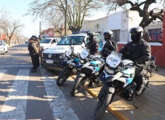La FBA desplegó un operativo de seguridad y prevención del delito en El Jagüel