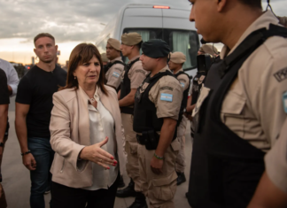 «Seguridad productiva»: Bullrich puso en marcha del protocolo de actuación antibloqueos