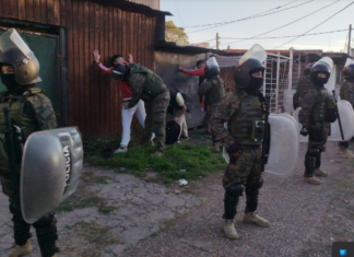 La policía efectuó un operativo rotativo de prevención en Don Orione y Malvinas Argentinas