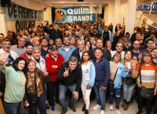 Aún con amenazas, robos de pasacalles y presiones a entidades de Quilmes, Jorge Ferraresi encabezó plenario peronista en San Francisco Solano