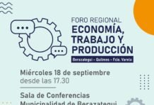 Berazategui: Foro Regional de Economía, Trabajo y Producción