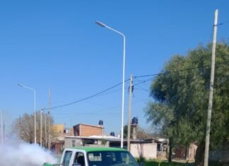 Avanzan los operativos de fumigación en Esteban Echeverría