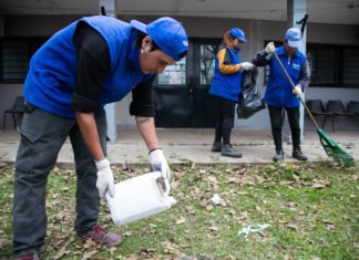 El Municipio de Brown profundiza el plan masivo de descaharrado para prevenir el dengue