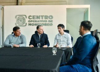 Echeverría: Fernando Gray se reunió con autoridades del Ministerio de Seguridad bonaerense para fortalecer la prevención del delito