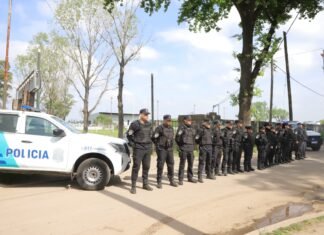 Nuevo operativo de seguridad de la FBA en Monte Grande Sur