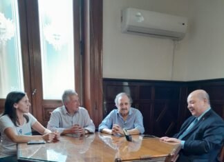 Ricardo Alfonsín en La Plata convocó a la marcha universitaria: “Hay que ponerle un freno a la derecha”