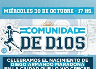 El Municipio de Lomas de Zamora lanzará Comunidad de D10S en Fiorito