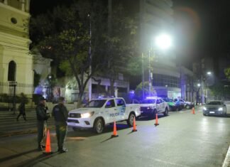 Operativo de seguridad y control vehicular en Monte Grande