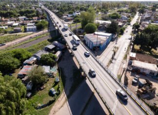 Completaron la renovación del Puente de Claypole y habilitaron sus dos manos al tránsito vehicular