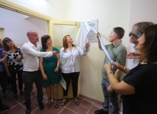 Fernando Gray inauguró el Centro de Formación Profesional N° 405