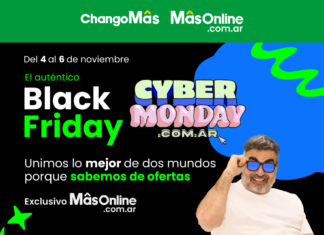MâsOnline se suma a una nueva edición del Cyber Monday