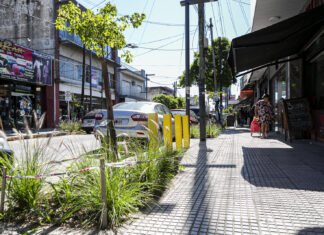 El Municipio de Brown renovó y puso en valor el centro comercial de Burzaco