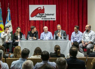 Cascallares y Costa se reunieron con empresarios para potenciar el desarrollo del Parque Industrial de Burzaco