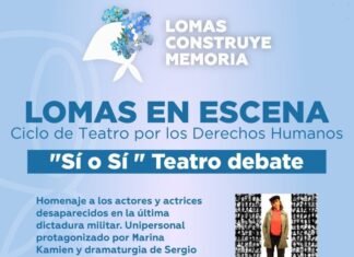 Lomas en Escena: Ciclo de Teatro x DDHH en el Espacio de la Memoria Ex Pozo de Banfield