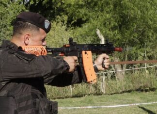 En San Miguel incorporaron armas no letales para la Policía Municipal