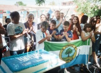 Otermín participó de los festejos por el 50 Aniversario de Turdera