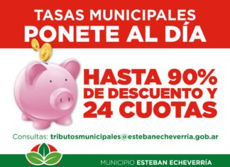 Tasas Municipales EE: se extendió hasta el 31 de diciembre la moratoria con descuentos de hasta un 90% y planes de pago de hasta 24 cuotas