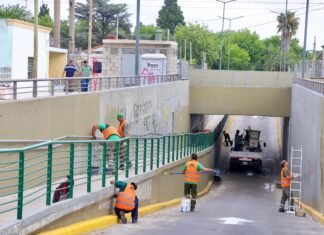 El Municipio de Echeverría lleva adelante obras en el paso bajo nivel de Rebizo – General Paz