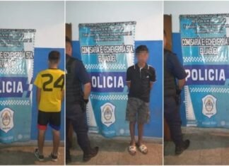 Tienen 12, 15 y 18: caen jóvenes que robaban bicicletas en El Jagüel amenazando con un punzón