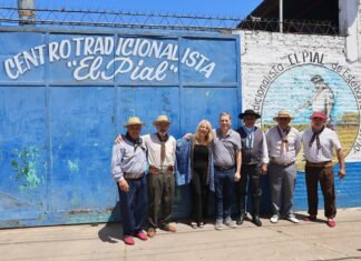 Fernando Gray celebró los 40 años del Centro Unión Tradicionalista el Pial junto a sus integrantes
