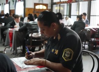 Echeverría: segunda jornada de evaluación para aspirantes al ingreso 2025 de la Policía Bonaerense