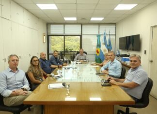 Fernando Gray se reunió con representantes del Colegio de Martilleros